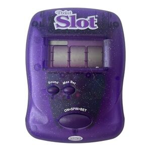 Radica Purple Casino Pocket Slot Electronic Handheld